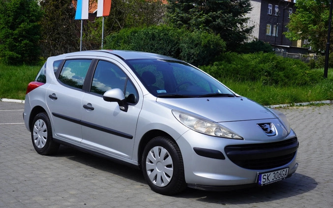 Peugeot 207 cena 6999 przebieg: 173000, rok produkcji 2008 z Katowice małe 277